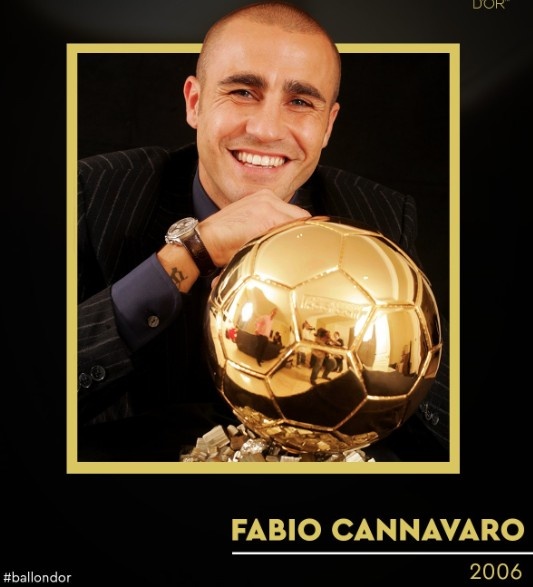 Cannavaro nhớ lại khi đoạt Quả cầu vàng: Tưởng là trò đùa, vợ bảo là trò đùa